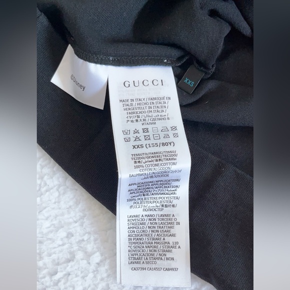 GUCCI X DISNEY DONALD DUCK Rocket Embroidered Logo Cotton Jersey T-shirt - Picture 8 of 16